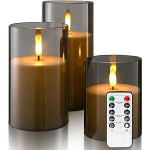 Flameless Candles Battery Operated Candles- Flickering LED Candles